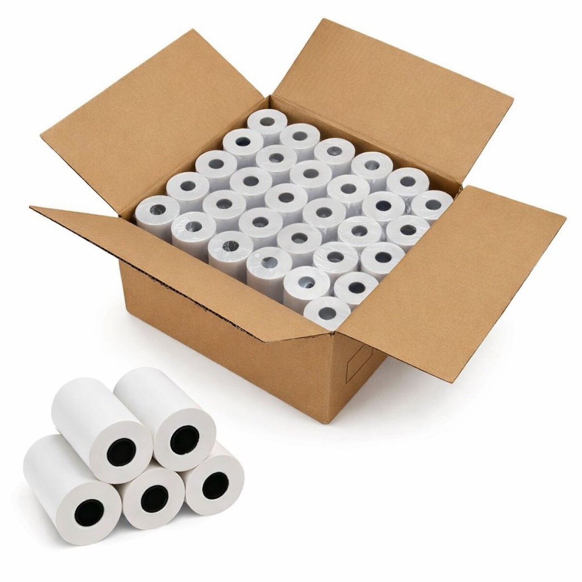 Rollo Térmico 57X40MM - Caja X 100- el Más Barato para Pos 