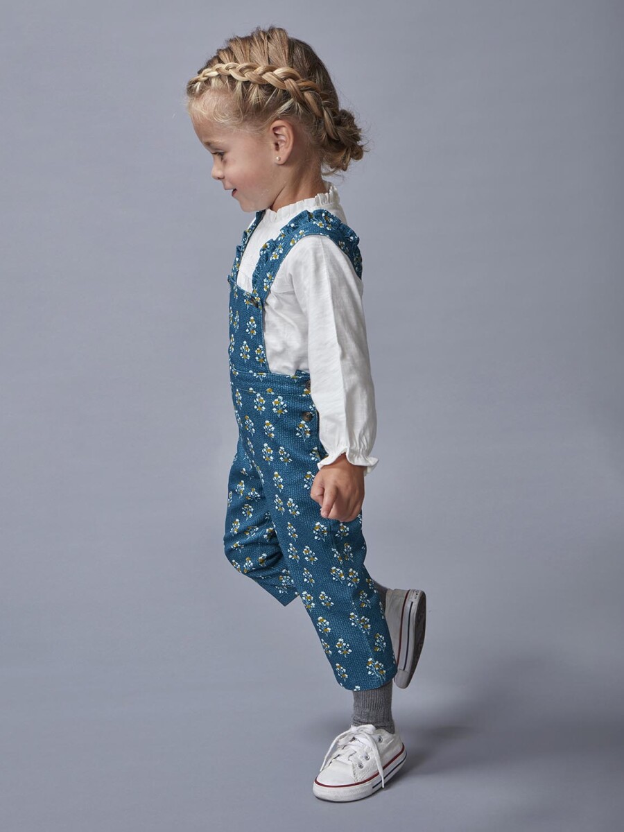 Peto Largo Estampado Petroleo