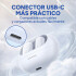 Auriculares Usams TD22 In Ear Bluetooth 5.3 Waterproof Ipx4 Blanco