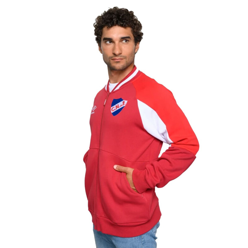 CAMPERA UMBRO BOMBER LIMIT CNF de Hombre - NU143019 Bordo-blanco