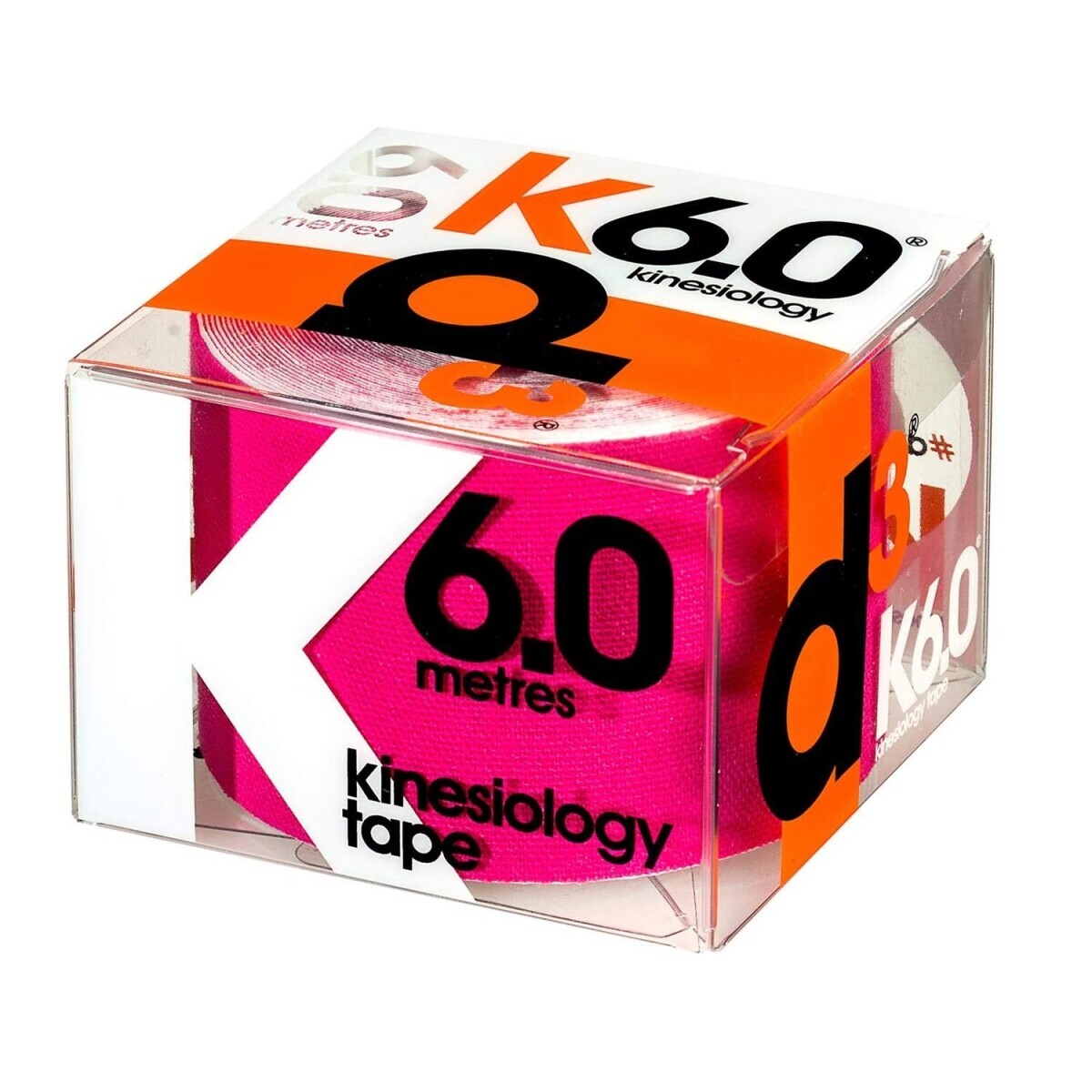 Venda Kinesiologica D3 K6 Tape 5x6m Rosado 