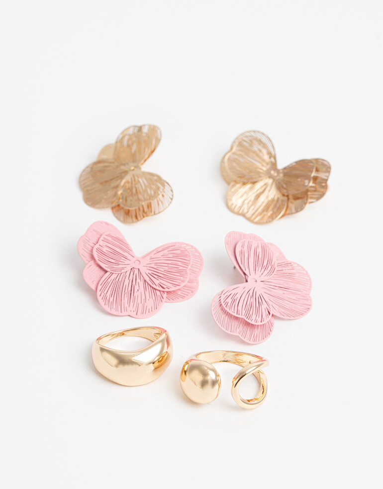 Bijouterie Set Metal Bijouterie Set For Metal - Dorado