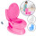 Inodoro Water Pelela C/ Sonido Dolu Producto Europeo! Rosado