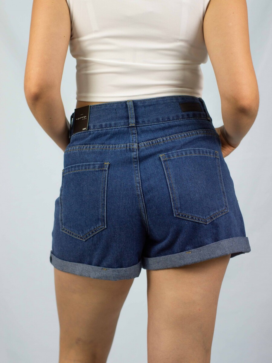 Short Jean Montesuma Wanna - Med Blue 