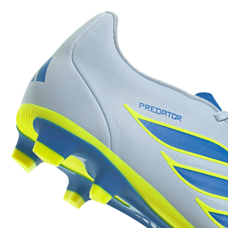 Championes Unisex Adidas Predator Club Fg/Mg Celeste - Amarillo