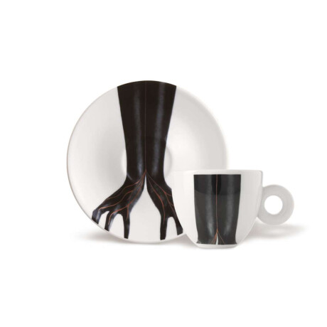 Set De 4 Tazas Para Cappuccino Genesi Illy Art Collection