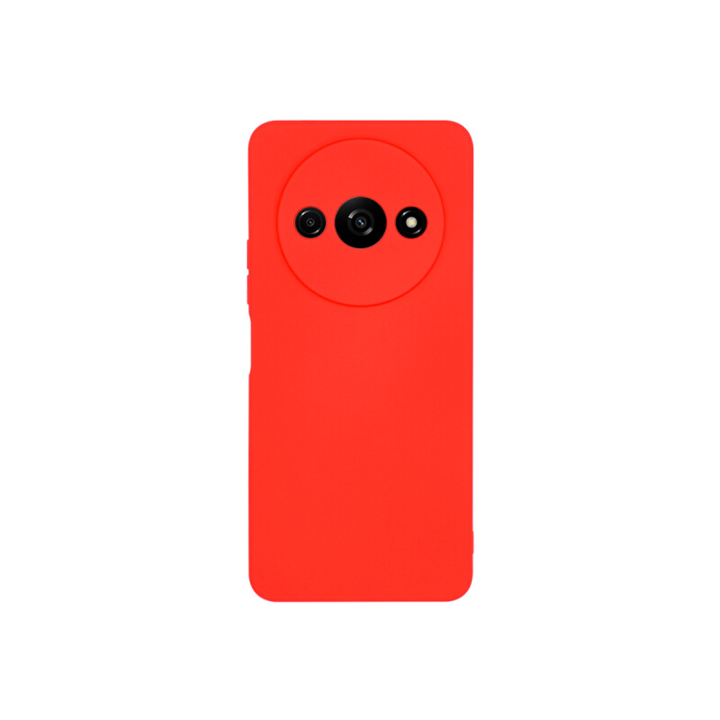 Protector para Xiaomi Redmi A3 engomado color rojo Protector Para Xiaomi Redmi A3 Engomado Color Rojo