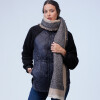 Bufandon Colorblock MULTI/NEGRO