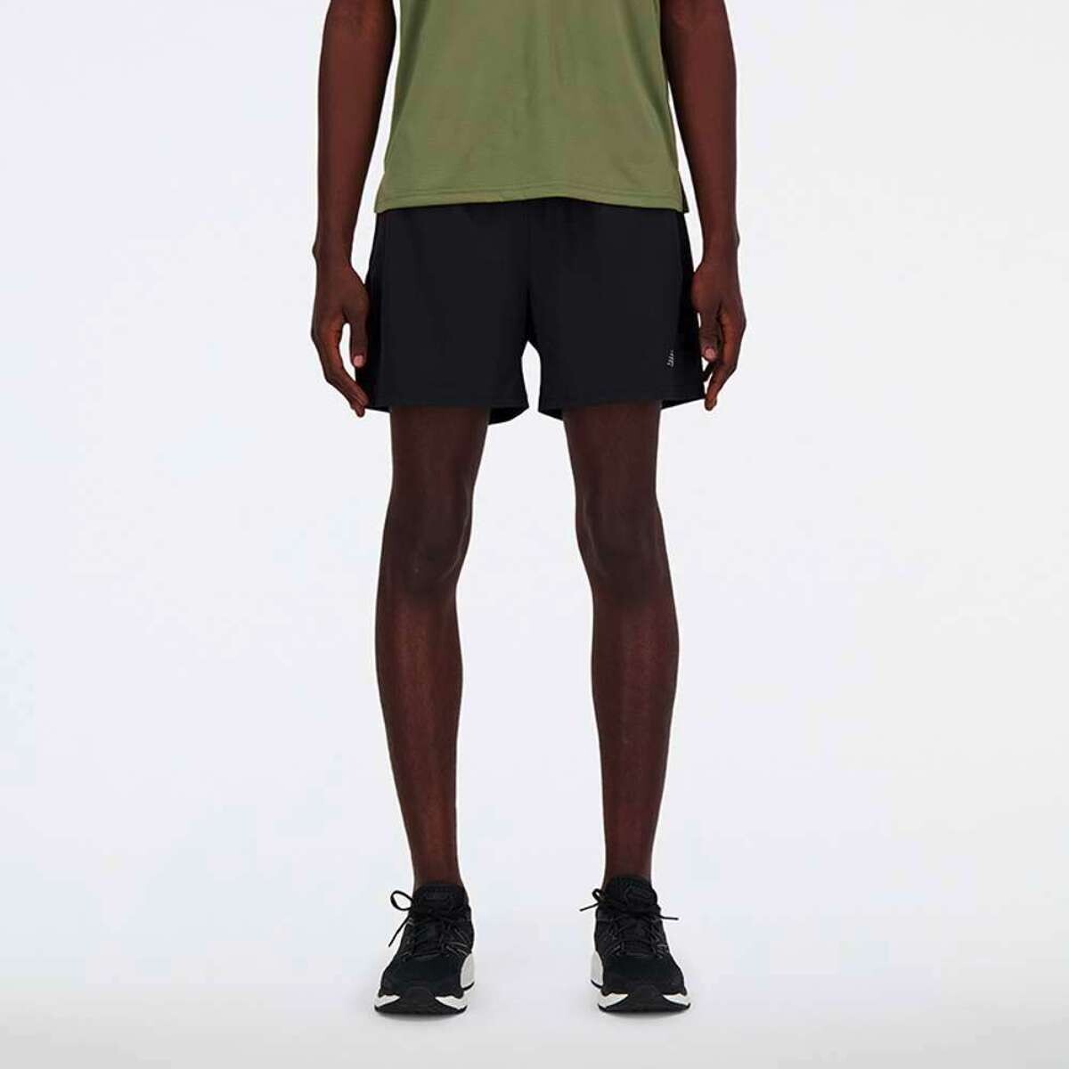 Short Sport Essentials Lined 5'' de Hombre - Negro 