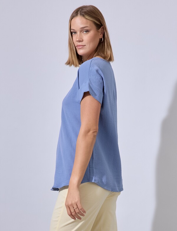 Blusa Solid AZUL