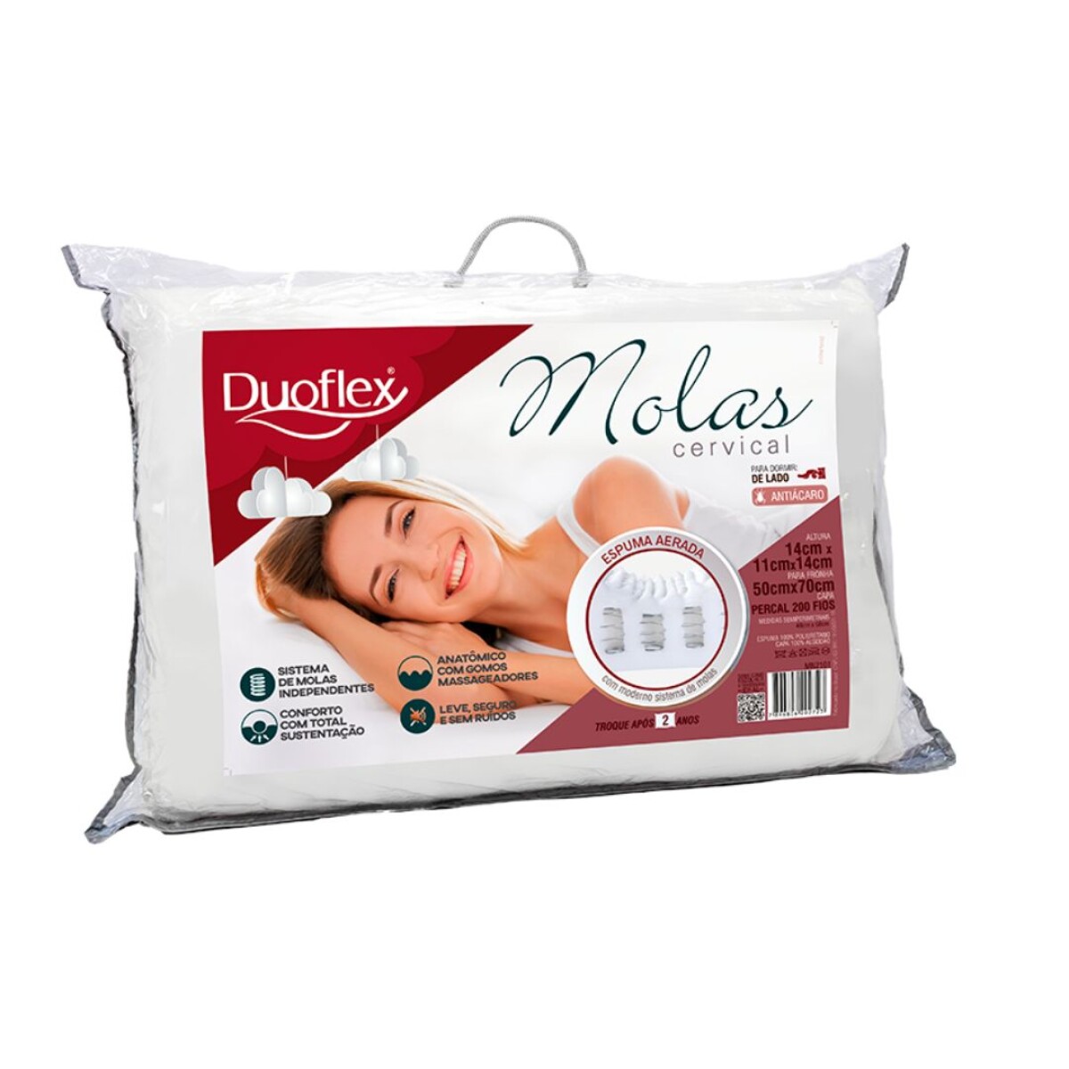 Almohada Cervical de Resortes 