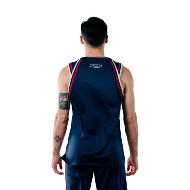 CAMISETA UMBRO DE BASKET COPA BCLA 2025 Hombre NB711370 Marino-rojo
