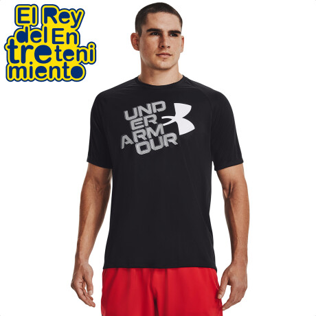 Remera Camiseta Under Armour Ua Velocity Graphic Negro