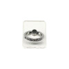 Anillo soporte para celular rectangular transparente con brillos Anillo Soporte Para Celular Rectangular Transparente Con Brillos