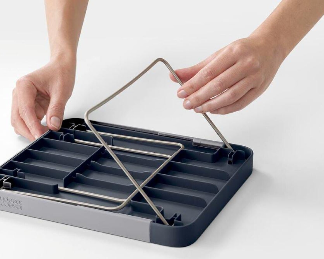 Estante desplegable CupboardStore™ (gris) Estante desplegable CupboardStore™ (gris)