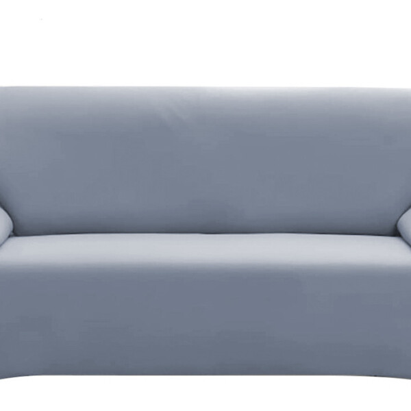Cubre Sofa Elastico Elastizado Funda 4 Cuerpo Plaza Variante Color Gris Claro 1