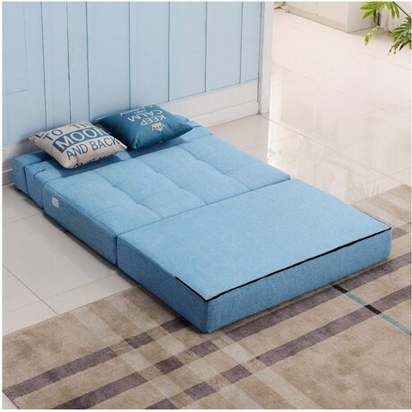 Sofa cama Foldie 2 cuerpos Azul