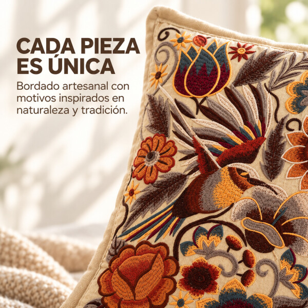 Fundas de Almohadón ZAL 50 x 50 cm Pack x2 Beige