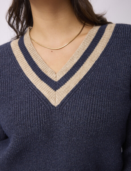 Sweater preppy marino