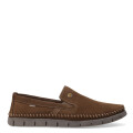 Zapatos de Hombre Freeway Rutero Casual Marrón Alga (Nobuk)
