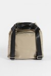 Hobo mochila con bolsillo beige