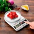 Balanza De Cocina Digital Precisión 1g Capacidad 10 kg Atrix Variante Color Blanco