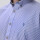 Camisa rayas algodon azul