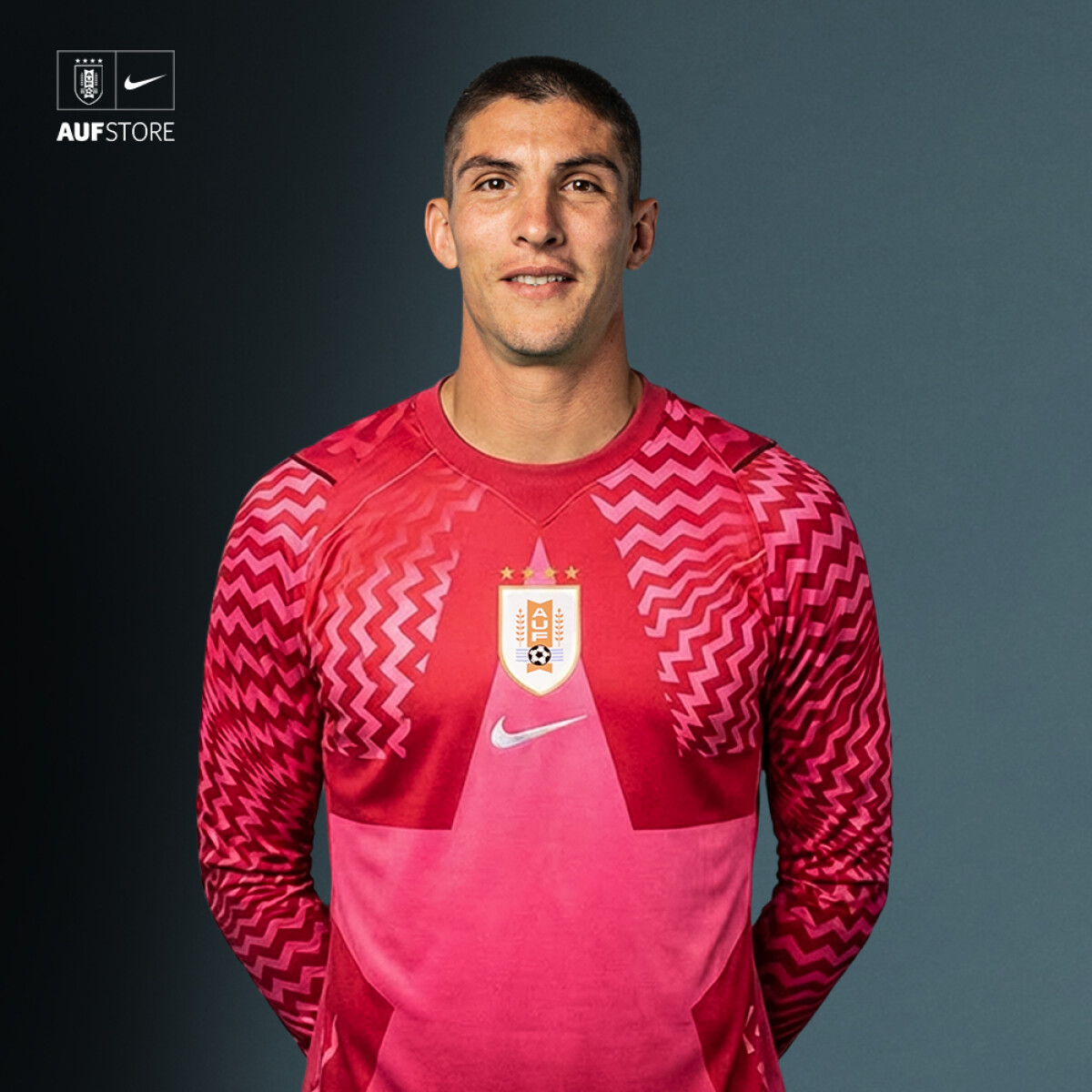Camiseta Golero Uruguay Nike Stadium 2026– Hombre 