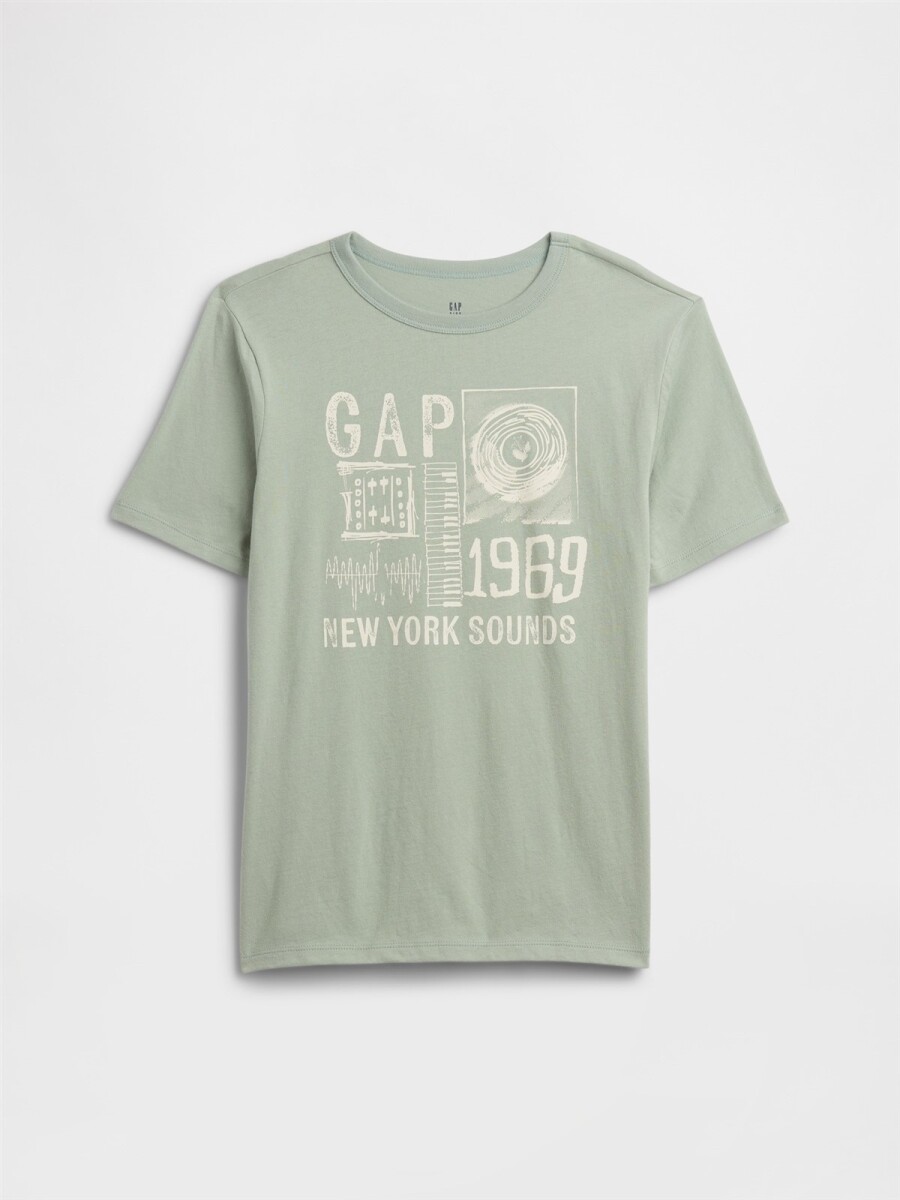 Remera Gráfico Bebé - Music Player 