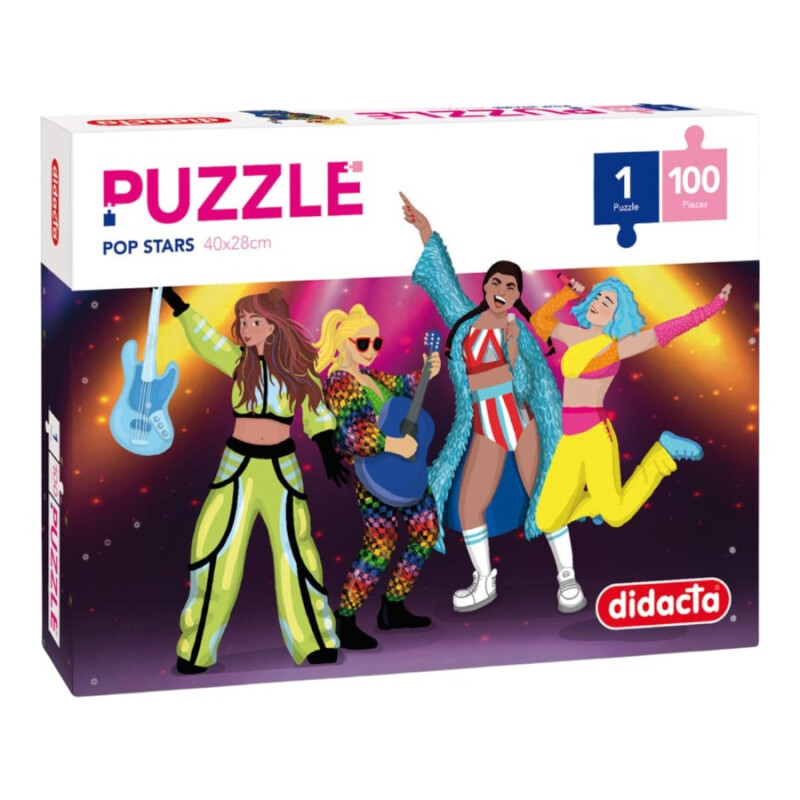 Puzzle Pop Star 100 Pcs Didacta Puzzle Pop Star 100 Pcs Didacta
