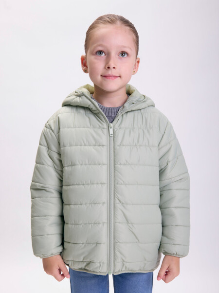 Campera abrigo Verde Pastel