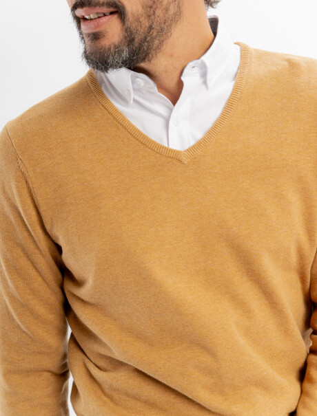 Buzo algodon Dublin tostado melange