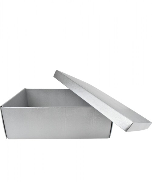 Caja + tapa easy 38x26x13 - 38774 - SKIN ARGENTO Caja + tapa easy 38x26x13 - 38774 - SKIN ARGENTO