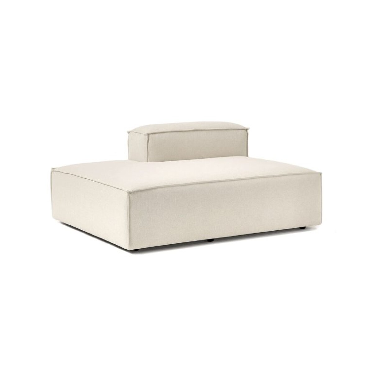 Sillón Nicole Chaise Lounge Simple Derecho - Beige 