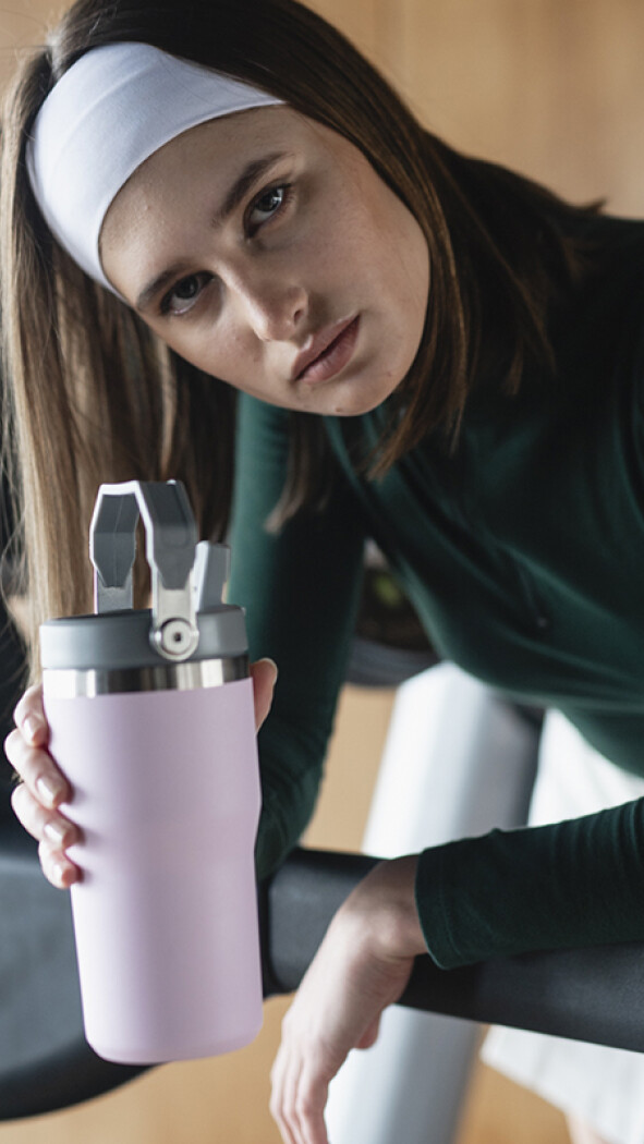 BOTELLA TIFFANY ROSA