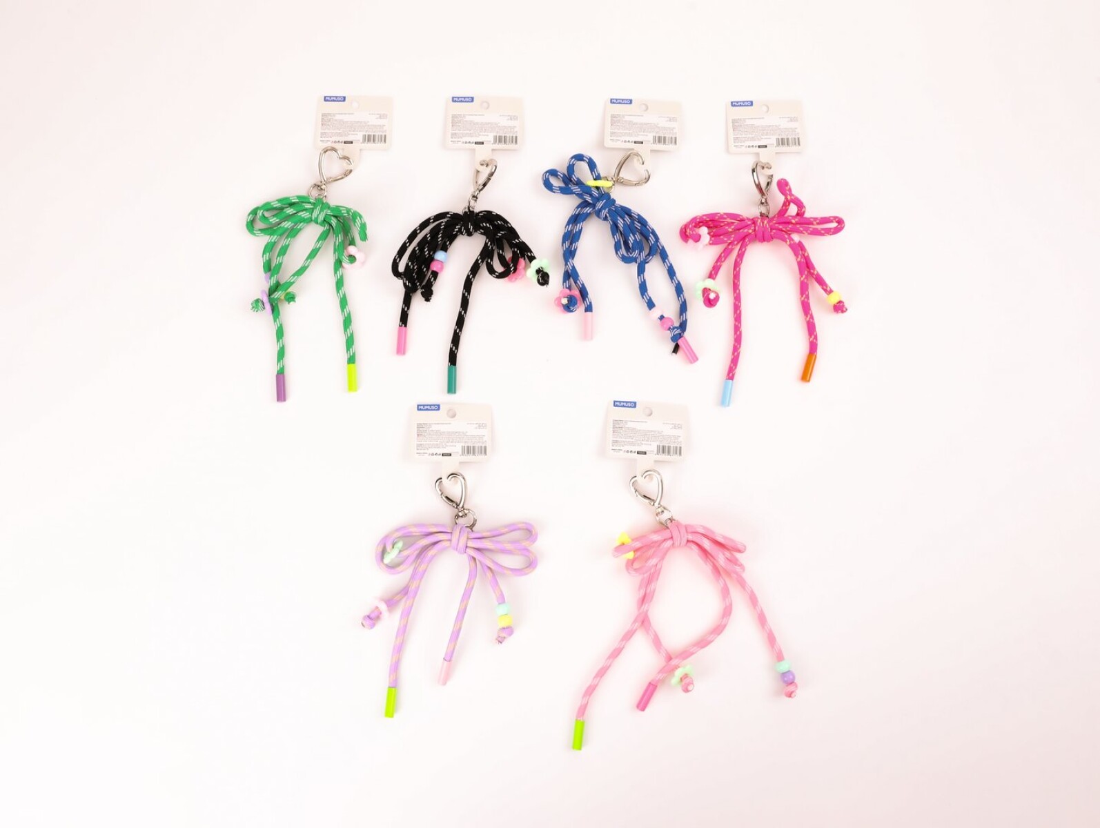 LLAVERO DE CUERDA TRENZADA MULTICOLOR 