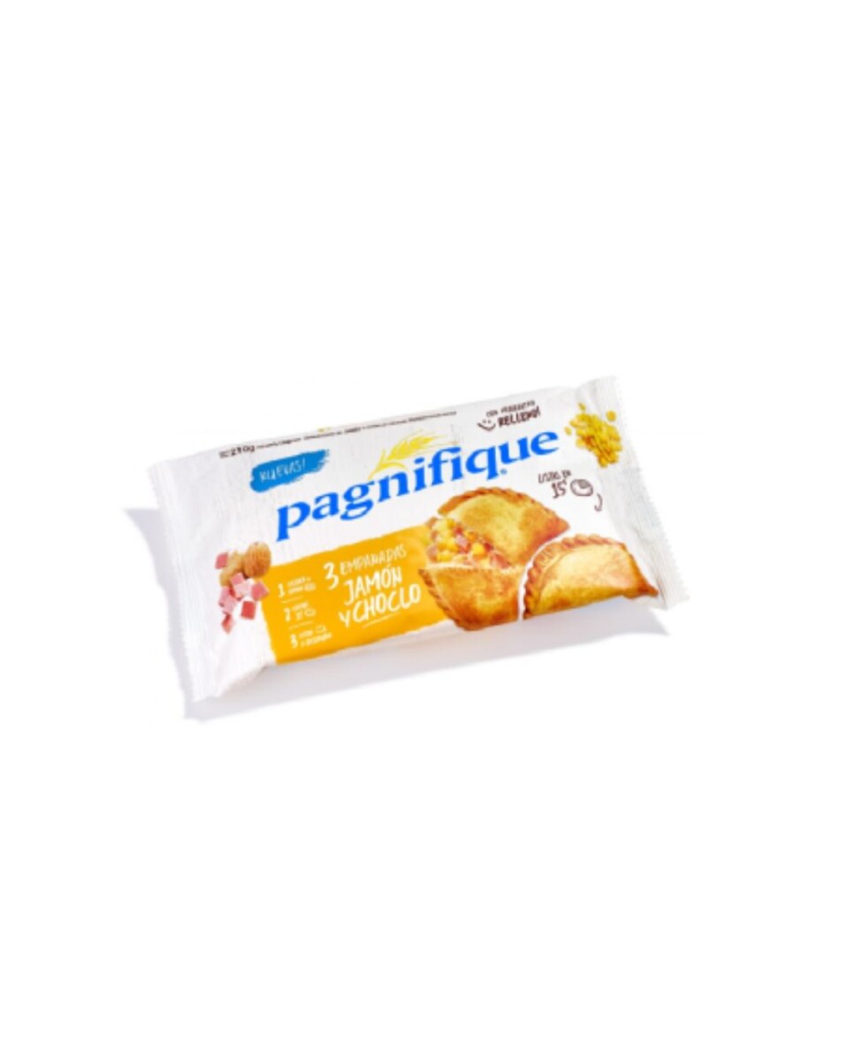 EMPANADAS DE JAMÓN Y CHOCLO X3 PAGNIFIQUE 