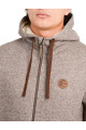 Campera O'Neill Melange Texture Café