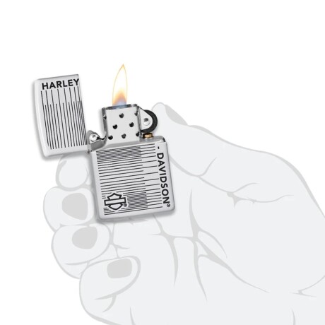 Encendedor Zippo Harley Davidson blanco mate - 49465 Encendedor Zippo Harley Davidson blanco mate - 49465