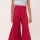 PANTALON WIDE XL LINEN SS26 Cherry