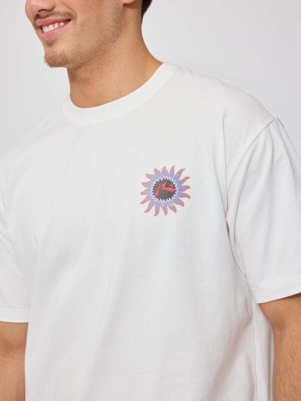 T-SHIRT ILKIAN RUSTY Blanco