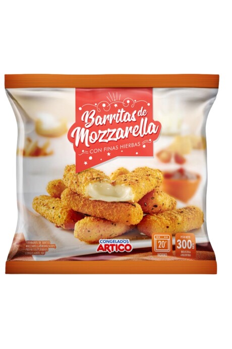 Barritas de mozzarella - 300gs Barritas de mozzarella - 300gs