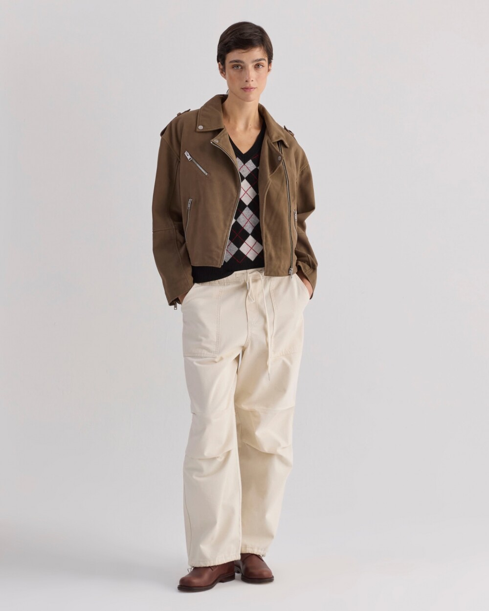 Campera Flyer Taupe