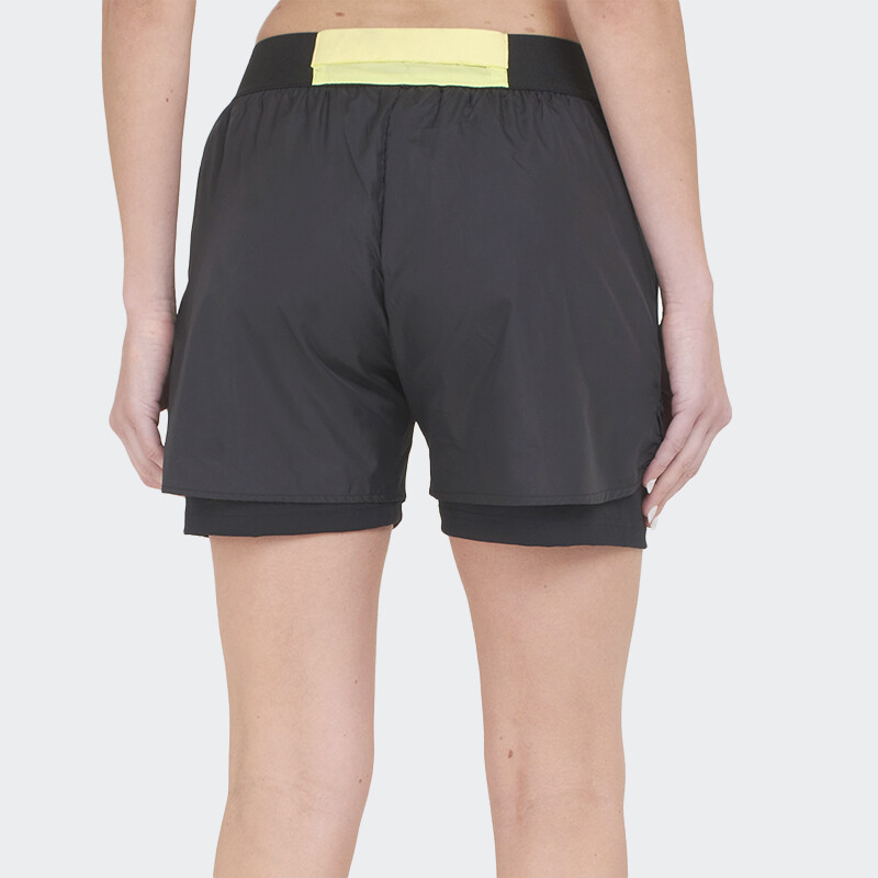 Short Le Coq Sportif Running Negro