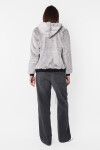 Campera Furry Gris