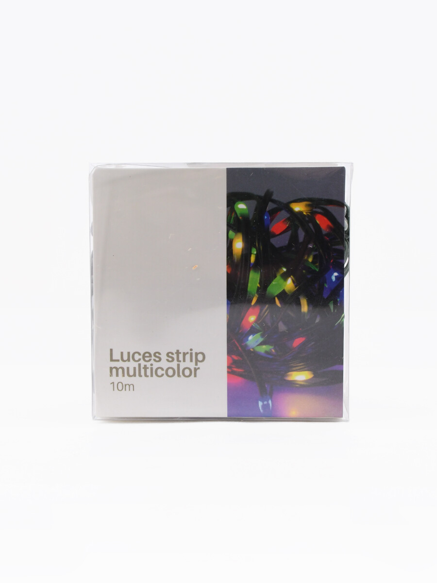 LUCES STRIP C/CONTROL - MULTICOLOR 