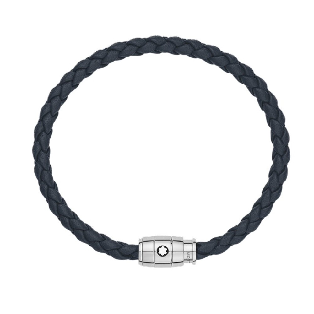 Pulsera Montblanc con cierre de 3 anillas de piel soft Referencia 136013. Pulsera Montblanc con cierre de 3 anillas de piel soft Referencia 136013.