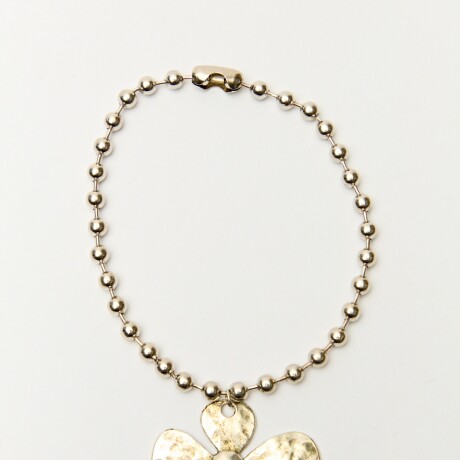 COLLAR MONTICA Plateado