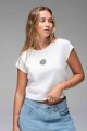 REMERA BRING THE SUN BABY TEE B-blanco