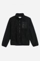 Campera en sherpa NEGRO